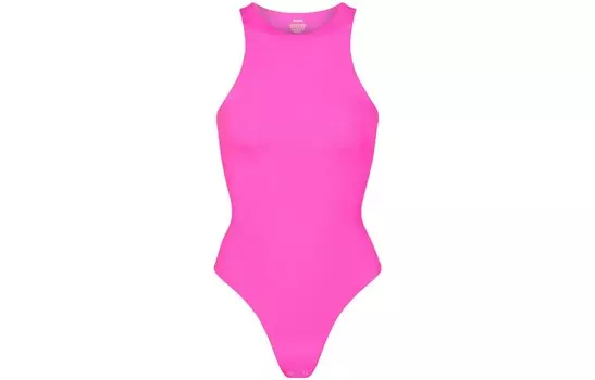 Боди Женский Неоновый Розовый Skims