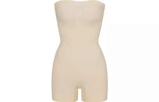 Боди Женский Песочный Skims