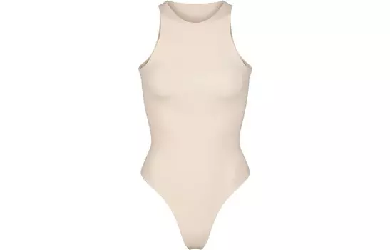 Боди Женский Песочный Skims