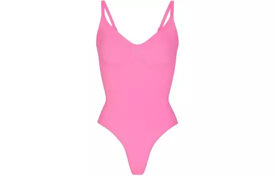 Боди Женский SUGAR PINK/ Сахарный Розовый Skims
