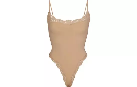Боди Женский Светло-коричневый Skims