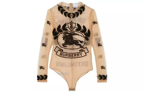 Боди женское Burberry, бежевый