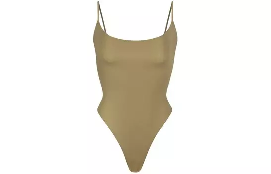 Боди Женское ХАКИ/хаки Skims