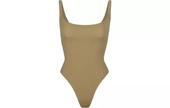Боди Женское ХАКИ/хаки Skims