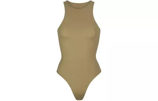 Боди Женское ХАКИ/хаки Skims