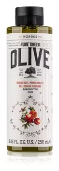 Бодрящий гель для душа Korres Pure Greek Olive & Pomegranate