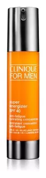 Бодрящий крем-гель SPF 40 Clinique For Men™ Super Energizer™ SPF 40 Anti-Fatigue Hydrating Concentrate