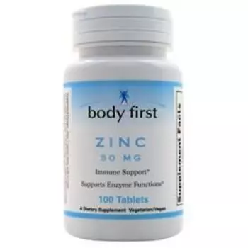 Body First Цинк (50 мг) 100 таблеток