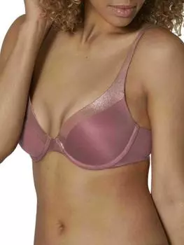 Body Make-Up Мягкий бюстгальтер с половиной чашки Triumph, розовый