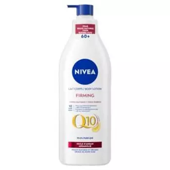 Body Q10 Plus Argan Oil Balm Pump - Питательный бальзам для тела с аргановым маслом Nivea