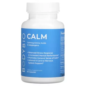 BodyBio Calm, 60 капсул