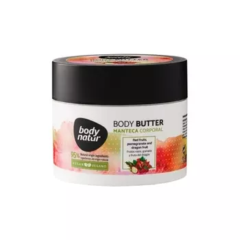 BODYNATUR Red Fruit Body Butter Веганское масло для тела для сухой кожи унисекс 200 мл