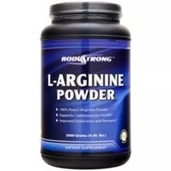 BodyStrong Порошок L-аргинина 2000 грамм