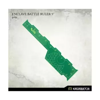 Боевая линейка Анклава, 9 дюймов, зеленая, Glues & Accessories (Kromlech)