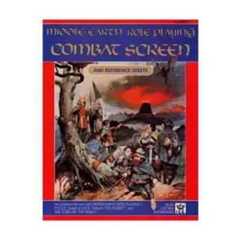 Боевой экран и справочные листы (1-е издание, 2-е издание), Middle-Earth Role Playing (MERP) (1st Edition) - Core Books & Supplements