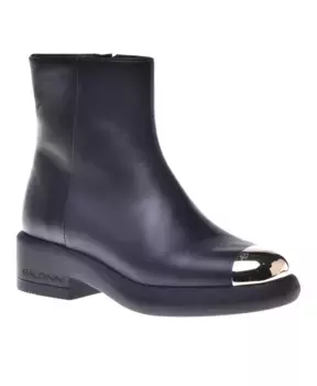 Боевые ботинки из кожи Baldinini, черный