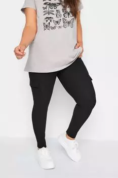 Боевые леггинсы Yours, черный