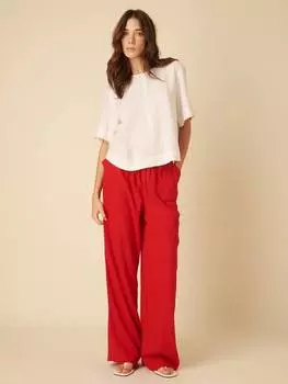 Богатый топ из льна билли Nobody's Child, белый