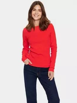 Богатый топ из органического хлопка aster Saint Tropez, цвет Flame Scarlet