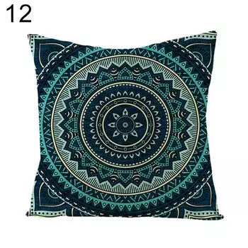 Богемная льняная подушка с мандалой, подушка для дома, кровати, дивана, украшения автомобиля-12 # Stuttg