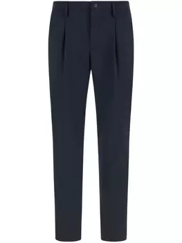 Boggi Milano брюки со складками, синий