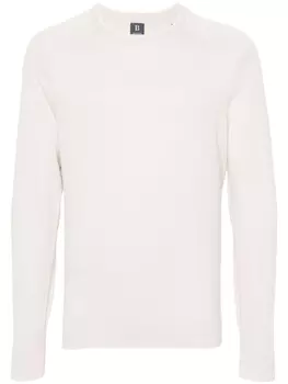 Boggi Milano джемпер с круглым вырезом, нейтральный цвет