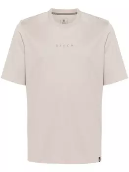 Boggi Milano футболка из джерси, коричневый