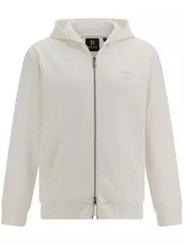 Boggi Milano худи на молнии, нейтральный цвет