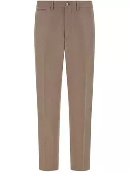Boggi Milano льняные брюки, коричневый