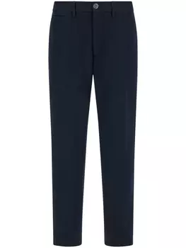 Boggi Milano однотонные брюки, синий