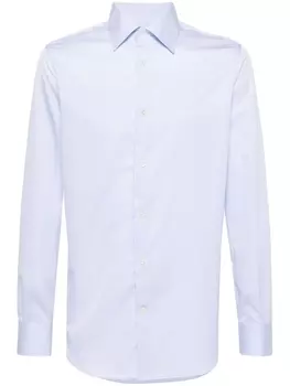 Boggi Milano поплиновая рубашка, синий