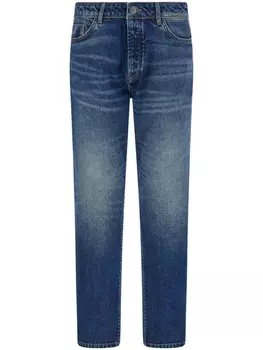 Boggi Milano прямые джинсы, синий