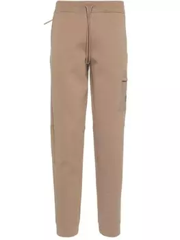 Boggi Milano спортивные брюки с нашивкой-логотипом, нейтральный цвет