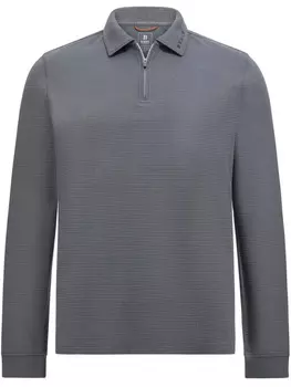 Boggi Milano толстовка с воротником на молнии, серый