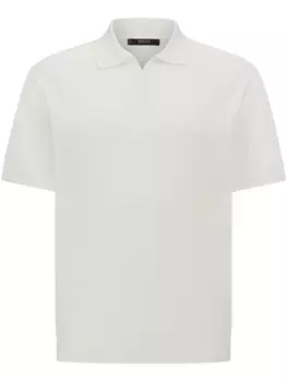 Boggi Milano трикотажная рубашка поло, белый