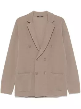 Boggi Milano трикотажный пиджак, коричневый