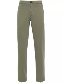 Boggi Milano зауженные брюки чинос, зеленый