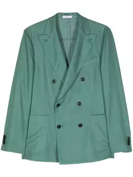 Boglioli двубортный пиджак K-Jacket, зеленый