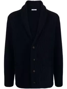 Boglioli кардиган в рубчик, синий