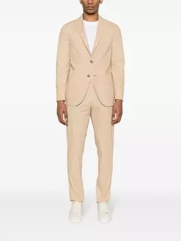 Boglioli костюм с однобортным пиджаком, нейтральный цвет