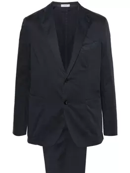 Boglioli костюм с однобортным пиджаком, синий