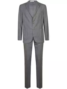Boglioli однобортный костюм, серый