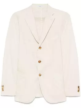 Boglioli однобортный пиджак, белый