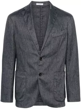 Boglioli однобортный пиджак K-Jacket, синий