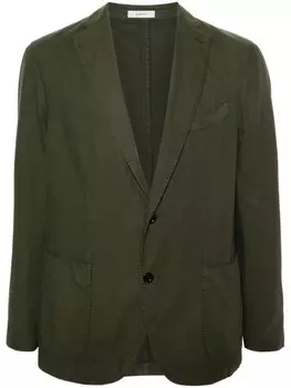 Boglioli однобортный пиджак, зеленый