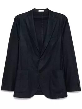 Boglioli пиджак строгого кроя, синий