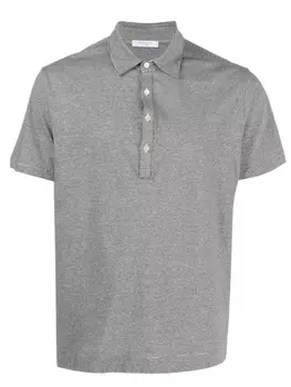 Boglioli рубашка поло в полоску, черный