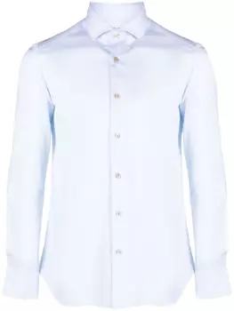 Boglioli рубашка с длинными рукавами, синий