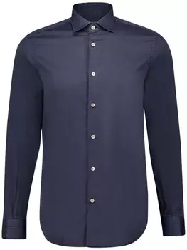 Boglioli рубашка с длинными рукавами, синий