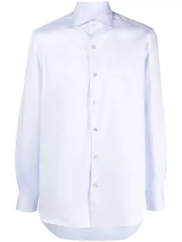 Boglioli рубашка с длинными рукавами, синий